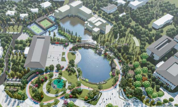 宜宾初心公园预计今年9月中旬竣工并投入使用